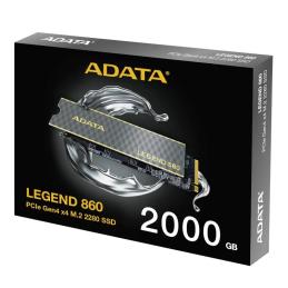 ADATA SSD LEGEND 860 2TB PCIe Gen4x4 6000 MB-s ADATA SSD LEGEND 860 2TB PCIe Gen4x4 6000 MB-s