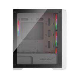 Keep Out Caja M-Atx XC-220W 4FANS Usb3.0 White