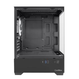 Coolbox Caja Gaming MATX GM200 V.Lite S.FTE ARGB N Coolbox Caja Gaming MATX GM200 V.Lite S.FTE ARGB N