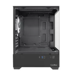Coolbox Caja Gaming MATX GM200 V.Lite S.FTE ARGB N