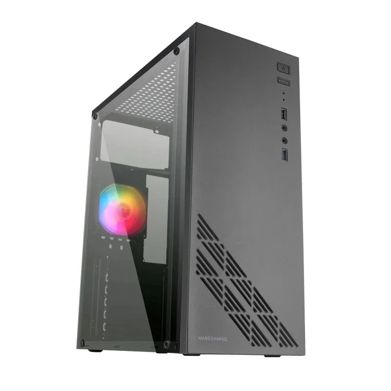 MARS GAMING Semitorre MC100 FRGB Usb 3.0 Black MARS GAMING Semitorre MC100 FRGB Usb 3.0 Black