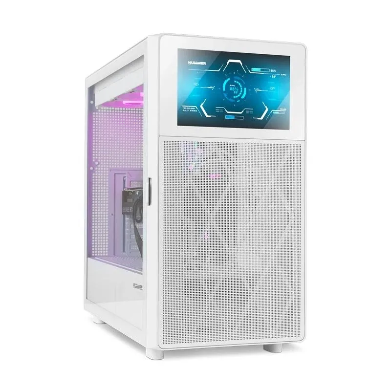 Nox Semitorre HUMMER BIOSpantalla LCD 8" Blanca
