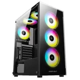 Keep Out Caja ATX XC-210 Glass Black USB3.0