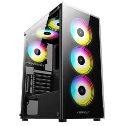 Keep Out Caja ATX XC-210 Glass Black USB3.0 Keep Out Caja ATX XC-210 Glass Black USB3.0