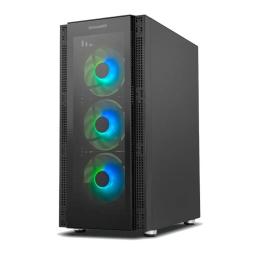 NOX Semitorre HUMMER AERO Hyperflow ARGB Negro