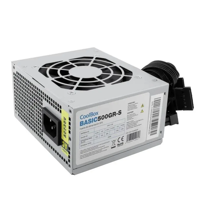 Coolbox Fuente Alim.SFX 500GR-S (CE,ROHS)