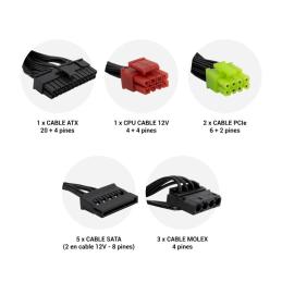 Coolbox Gaming Fuente Alimentacion 600 W 80+Bronze Coolbox Gaming Fuente Alimentacion 600 W 80+Bronze