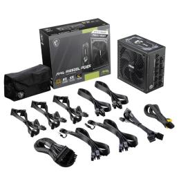 MSI Fuente Alimentación MAG A1250GL 1250W 80+ Gold MSI Fuente Alimentación MAG A1250GL 1250W 80+ Gold