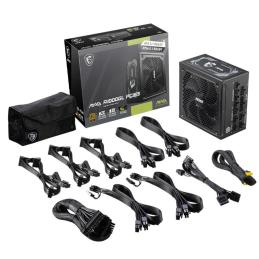 MSI Fuente Alimentación MAG A1000GL PCIE5 1000WATX MSI Fuente Alimentación MAG A1000GL PCIE5 1000WATX