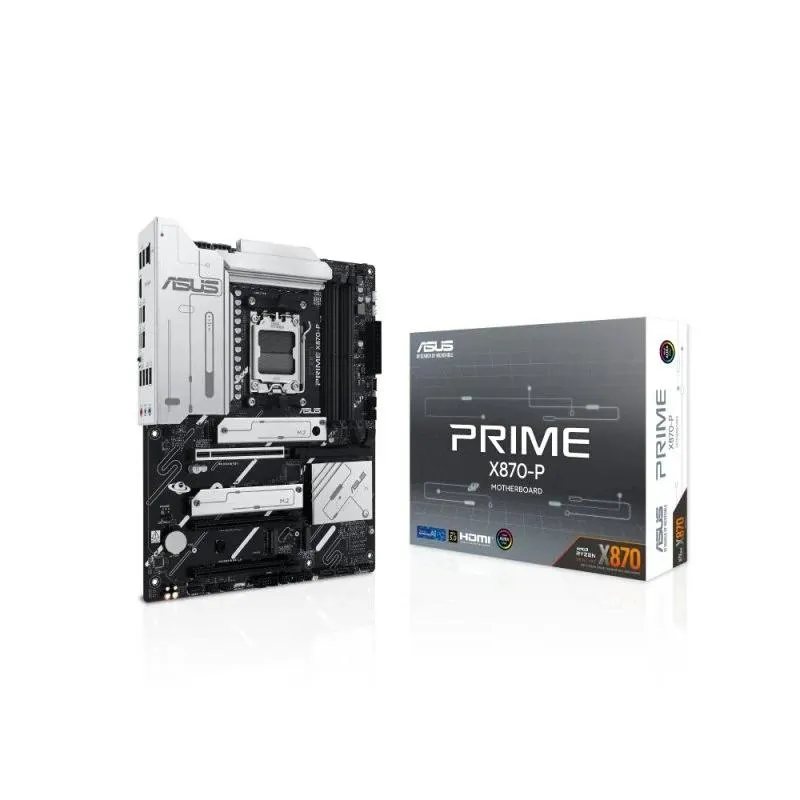 ASUS Placa Base PRIME X870-P ATX AM5 ASUS Placa Base PRIME X870-P ATX AM5