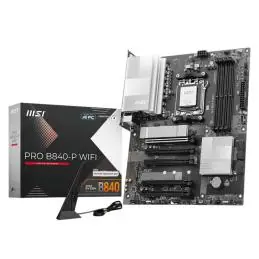 MSI Placa Base PRO B840-P WIFI DDR5 ATX AM5 MSI Placa Base PRO B840-P WIFI DDR5 ATX AM5