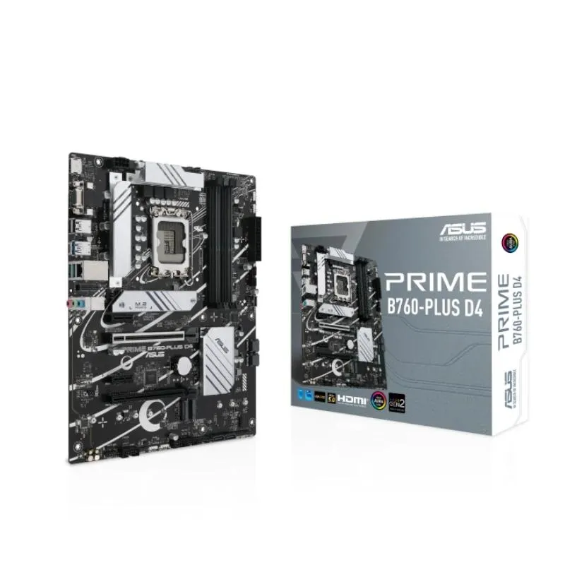 ASUS Placa Base PRIME B760-PLUS D4 ATX 1700 ASUS Placa Base PRIME B760-PLUS D4 ATX 1700