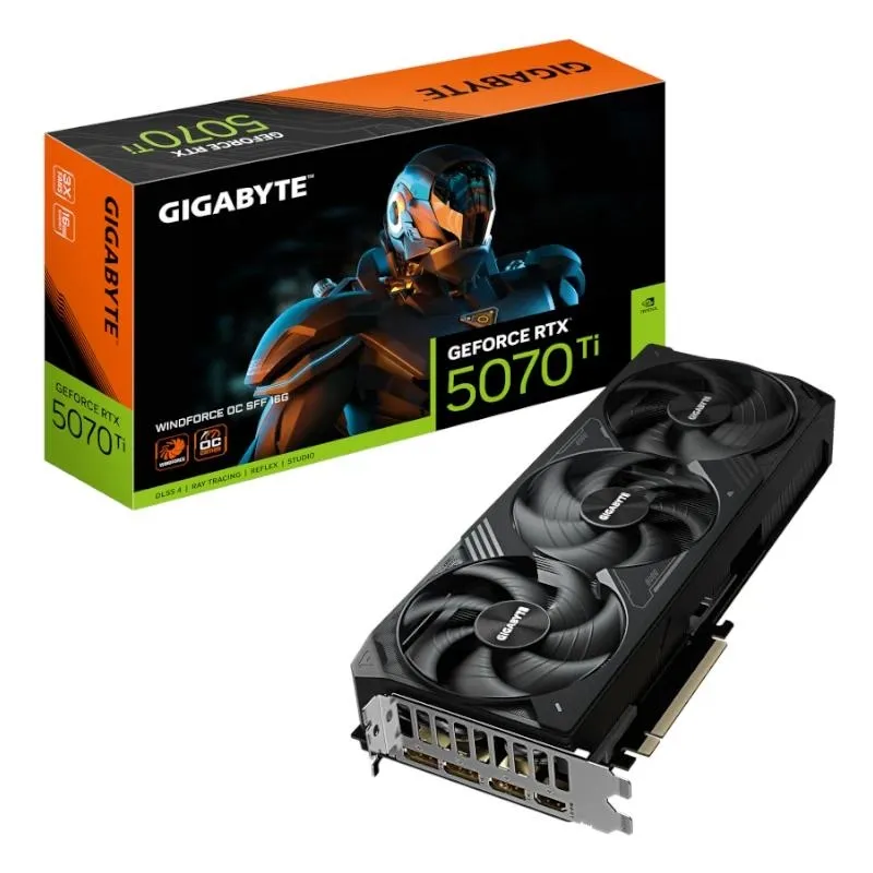 Gigabyte VGA NVIDIA RTX 5070 TI WF OC 16GB DDR7 Gigabyte VGA NVIDIA RTX 5070 TI WF OC 16GB DDR7