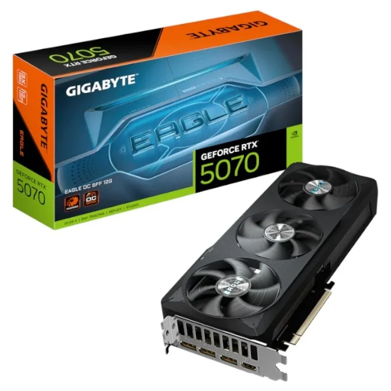 Gigabyte VGA NVIDIA RTX 5070 EAGLE OC 12GB DDR7 Gigabyte VGA NVIDIA RTX 5070 EAGLE OC 12GB DDR7