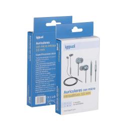 iggual Auriculares con micro intrauditivos Jack3,5 iggual Auriculares con micro intrauditivos Jack3,5