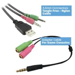 Ewent Auricular PL3321 iluminación LED RGB Ewent Auricular PL3321 iluminación LED RGB