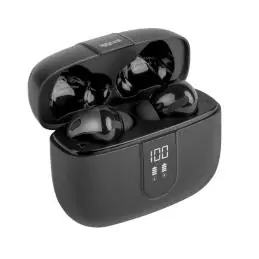 iggual Auriculares inalámbricos TWS Bluetooth negr iggual Auriculares inalámbricos TWS Bluetooth negr
