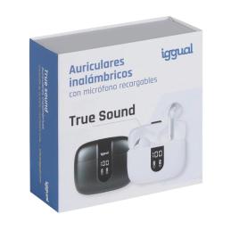 iggual Auriculares inalámbricos TWS Bluetooth negr iggual Auriculares inalámbricos TWS Bluetooth negr