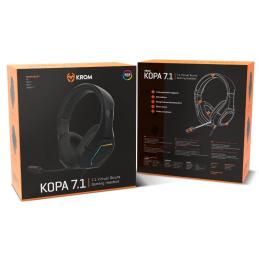 KROM KOPA AURICULARES GAMING 7.1 VIRTUAL NEGRO KROM KOPA AURICULARES GAMING 7.1 VIRTUAL NEGRO