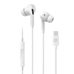 Celly Auriculares cable Usb-C Blanco