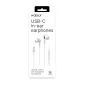 Celly Auriculares cable Usb-C Blanco Celly Auriculares cable Usb-C Blanco