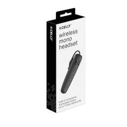Celly Auricular mono Bluetooth Negro Celly Auricular mono Bluetooth Negro