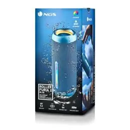 NGS Altavoz RollerFuria2 BT Rgb IP67 Azul 30W NGS Altavoz RollerFuria2 BT Rgb IP67 Azul 30W