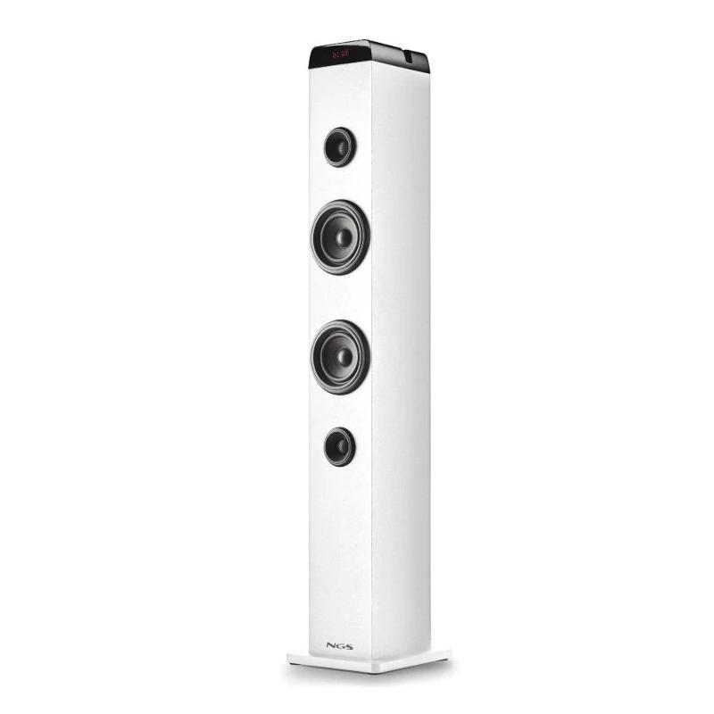 NGS Torre Sonido SKYCHARM PRO 50W BT Blanco