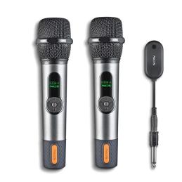 NGS Micrófonos inalámbricos Vocales Pack 2