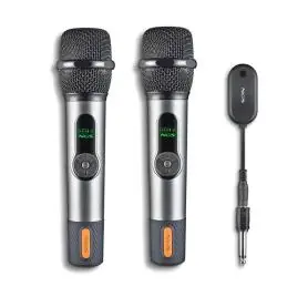 NGS Micrófonos inalámbricos Vocales Pack 2