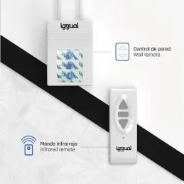 iggual Pantalla eléctrica 4:3 100" 180x180 cm iggual Pantalla eléctrica 4:3 100" 180x180 cm