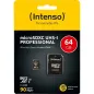 Intenso 3433490 Micro SD UHS-I profesional 64GB Intenso 3433490 Micro SD UHS-I profesional 64GB