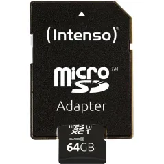 Intenso 3433490 Micro SD UHS-I profesional 64GB