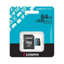 Kingston microSD Canvas Go! Plus 4 64GB 200 MB-s