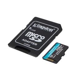 Kingston microSD Canvas Go! Plus 4 256GB 200 MB-s Kingston microSD Canvas Go! Plus 4 256GB 200 MB-s