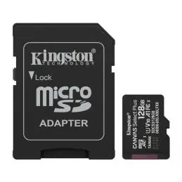 Kingston SDCS3/128GB microSD XC Gen3 150MB/s A1