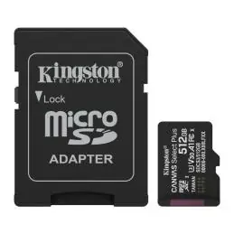 Kingston SDCS3/512GB microSDXC Gen3 150MB/s A1