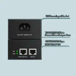 TP-Link PoE170S Inyector PoE++ h/60W TP-Link PoE170S Inyector PoE++ h/60W