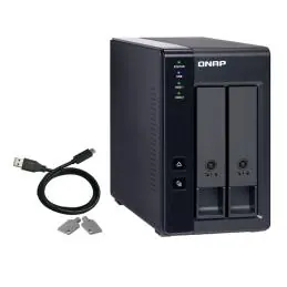 QNAP TR-002 Raid Expansion 2XHDD-Bay 1xUSB-C 3.2 QNAP TR-002 Raid Expansion 2XHDD-Bay 1xUSB-C 3.2