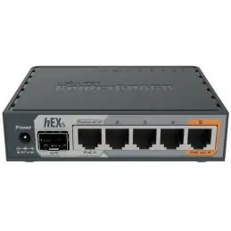 MikroTik RB760iGS hEX S Router 5xGB 1xSFP L4 MikroTik RB760iGS hEX S Router 5xGB 1xSFP L4
