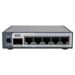 Mikrotik E60iUGS hEX Router 5xGbE PoE-I/O 1x2.5SFP