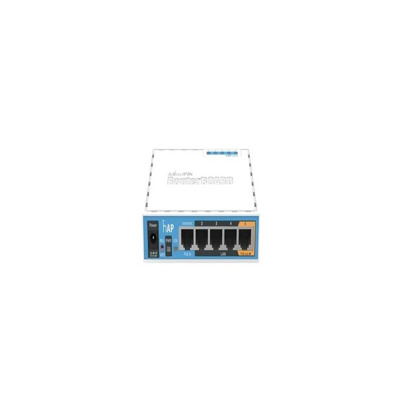 MikroTik RB951Ui-2nD hAP 5x10/100 2.4GHz L4 MikroTik RB951Ui-2nD hAP 5x10/100 2.4GHz L4