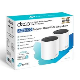 TP-Link Deco X55(2-pack) WiFi6 AX3000 Dual Mesh TP-Link Deco X55(2-pack) WiFi6 AX3000 Dual Mesh