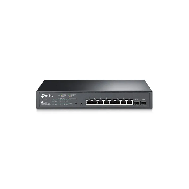 TP-LINK SG2210MP Switch 10xGB 8xPoE+ Enrackable TP-LINK SG2210MP Switch 10xGB 8xPoE+ Enrackable