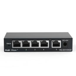 Reyee Unmanaged Switch 5xGb RJ45 Steel Case