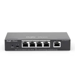 Reyee Switch 5xGb RJ45 (4 PoE/POE+) 54W Steel