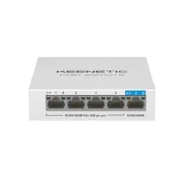 Keenetic PoE Switch 5 Gigabit 5 puertos Keenetic PoE Switch 5 Gigabit 5 puertos