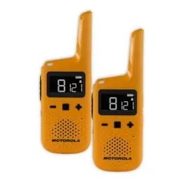 MOTOROLA T72 Walkie Talkie 8Km 16CH IP54 Pack Duo MOTOROLA T72 Walkie Talkie 8Km 16CH IP54 Pack Duo