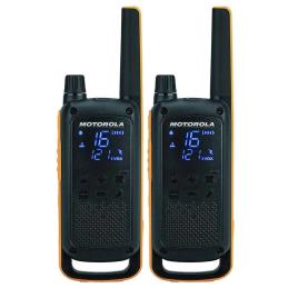 MOTOROLA T82 Extrem Walkie Talkie Duo UK con Adapt