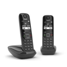 Gigaset AS690 Inalámbrico DECT DUO Negro Gigaset AS690 Inalámbrico DECT DUO Negro